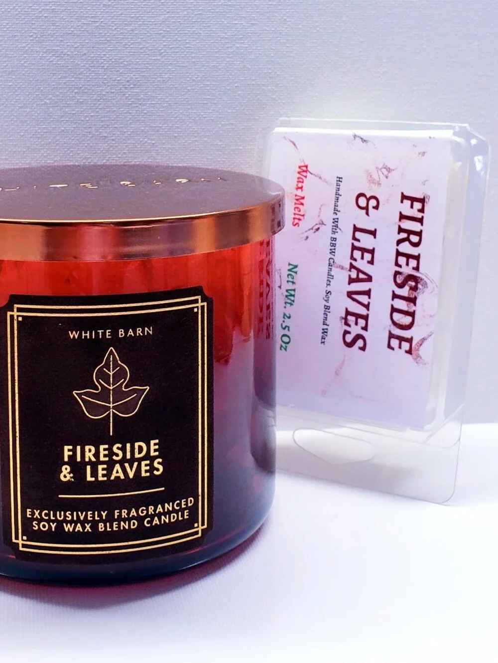 FIRESIDE & LEAVES -Bath & Body Works Candle Wax Melts- $8 per pack